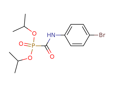 N-(4-bromophenyl)-1-dipropan-2-yloxyphosphoryl-formamide