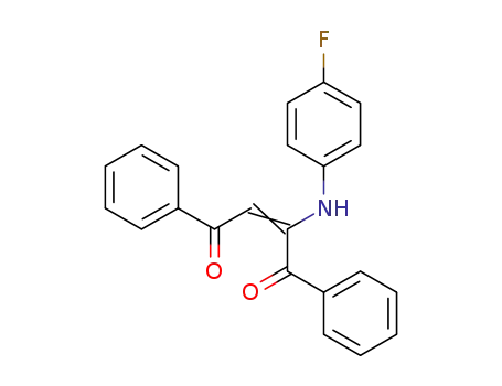 2-Butene-1,4-dione, 2-[(4-fluorophenyl)amino]-1,4-diphenyl-