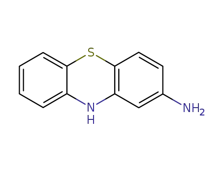 Molecular Structure of 32338-15-1 (PHENOTHIAZIN-2-YLAMINE)