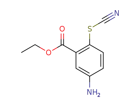 ethyl 5-amino-2-(cyanosulfanyl)benzoate