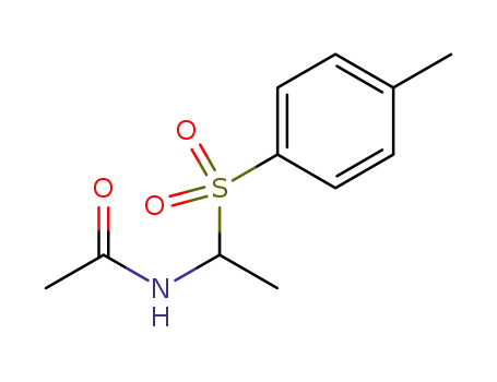 Molecular Structure of 1578252-28-4 (N-[1-(p-toluenesulfonyl)ethyl]acetamide)