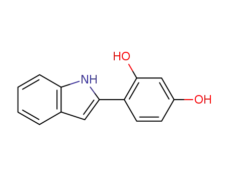 1,3-Benzenediol, 4-(1H-indol-2-yl)-