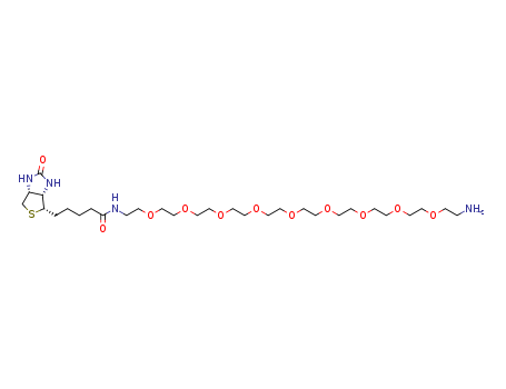 alpha-biotin-omega-amino-deca(ethylene glycol)