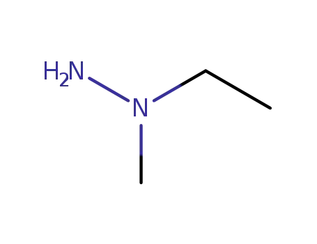 Molecular Structure of 4986-48-5 (Hydrazine, 1-ethyl-1-methyl-)