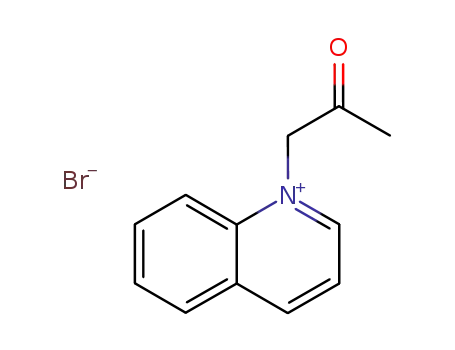Molecular Structure of 39954-63-7 (1-acetonyl-quinolinium; bromide)