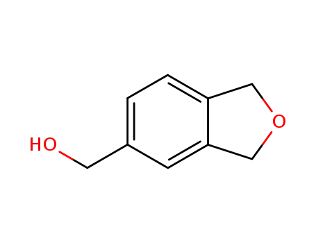 Molecular Structure of 89424-84-0 ((1,3-dihydroisobenzofuran-5-yl)methanol)