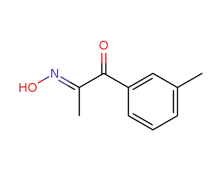 Molecular Structure of 87124-96-7 (1-<i>m</i>-tolyl-propane-1,2-dione-2-oxime)