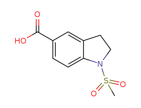 1-메탄설포닐-2,3-디하이드로-1 H-인돌-5-카르복실산