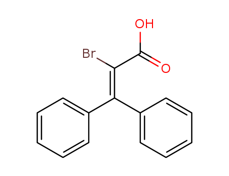 2-Propenoic acid, 2-bromo-3,3-diphenyl-