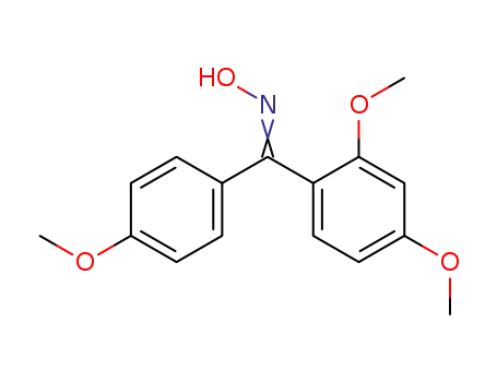 (2,4-dimethoxyphenyl)(4-methoxyphenyl)methanone oxime