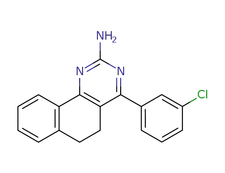Benzo[h]quinazolin-2-amine, 4-(3-chlorophenyl)-5,6-dihydro-