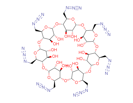 Heptakis-(6-azido-6-deoxy)-β-cyclodextrin