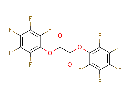 Molecular Structure of 16536-48-4 (BIS(PENTAFLUOROPHENYL) OXALATE)