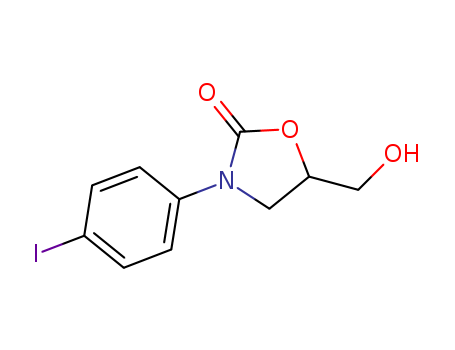 5-HYDROXYMETHYL-3-(4-IODOPHENYL)-2-OXAZOLIDINONE
