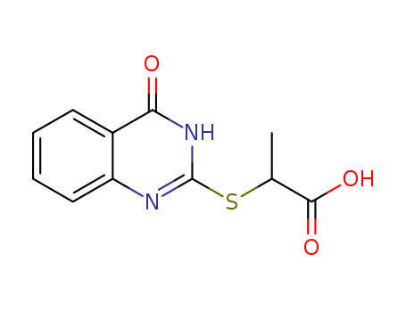2-[(4-oxo-1,4-dihydroquinazolin-2-yl)sulfanyl]propanoic acid