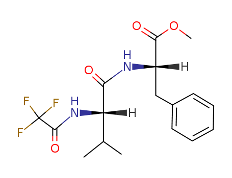 L-Phenylalanine, N-[N-(trifluoroacetyl)-L-valyl]-, methyl ester