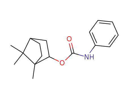 Molecular Structure of 30755-74-9 (1,7,7-trimethylbicyclo[2.2.1]heptan-2-yl phenylcarbamate)