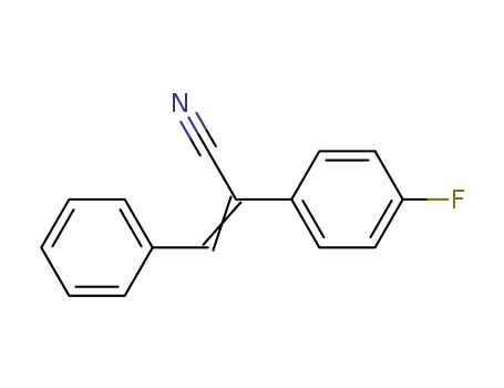 Molecular Structure of 2558-28-3 (E-ALPHA-(4-FLUOROPHENYL)CINNAMONITRILE&)