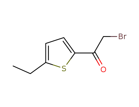 Molecular Structure of 108485-18-3 (2-bromo-1-(5-ethyl-2-thienyl)ethanone)