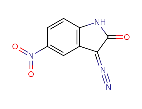 5-Nitro-3-diazo-1,3-dihydro-2H-indol-2-one