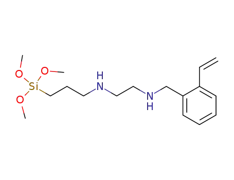1,2-Ethanediamine,
N-[(2-ethenylphenyl)methyl]-N'-[3-(trimethoxysilyl)propyl]-