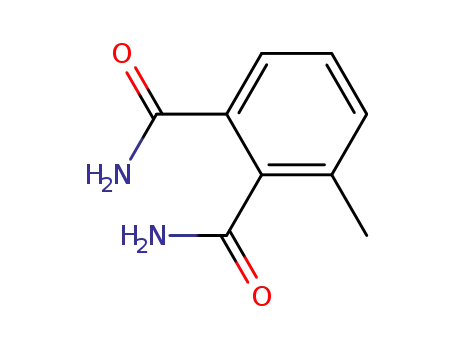 Molecular Structure of 63089-46-3 (1,2-Benzenedicarboxamide, 3-methyl-)