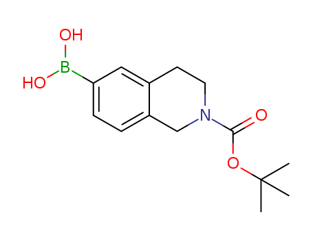 2-(TERT-BUTOXYCARBONYL)-1,2,3,4-TETRAHYDROISOQUINOLIN-6-YLBORONIC ACID