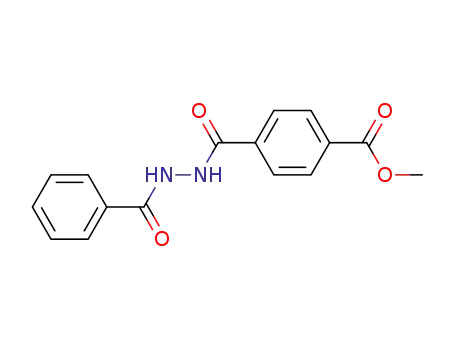 1,4-Benzenedicarboxylic acid, monomethyl ester, 2-benzoylhydrazide