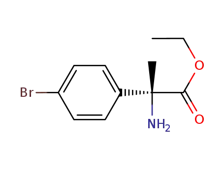 (R)-2-amino-2-(4-bromophenyl)-propionic acid ethyl ester