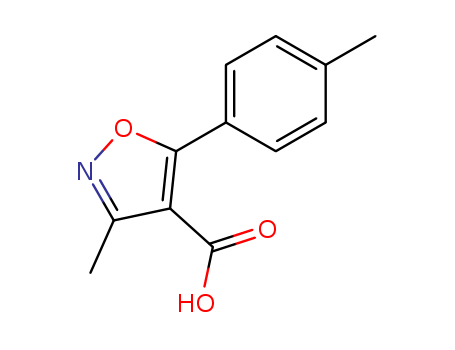 4-ISOXAZOLECARBOXYLIC ACID 3-METHYL-5-P-TOLYL-CAS