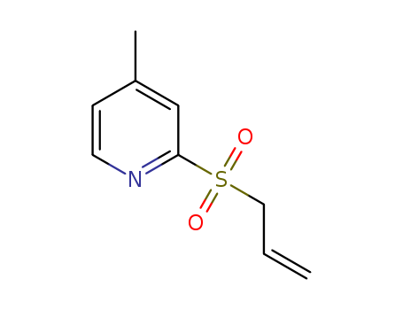 2-(allylsulfonyl)-4-methylpyridine