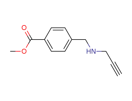 methyl 4-((prop–2–yn–1–ylamino)methyl)benzoate