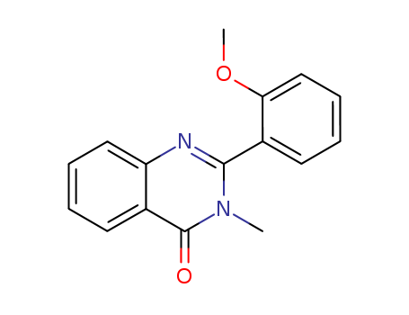 4(3H)-Quinazolinone, 2-(2-methoxyphenyl)-3-methyl-