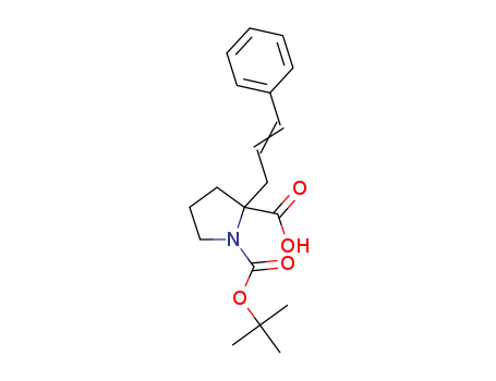 BOC-(R)-ALPHA-(3-PHENYL-ALLYL)-PROLINE