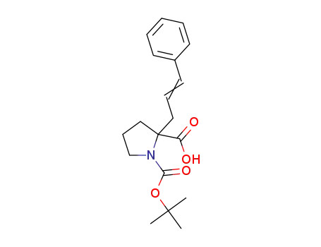 BOC-(R)-ALPHA-(3-PHENYL-ALLYL)-PROLINE