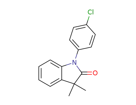 1-(4-Chloro-phenyl)-3,3-dimethyl-1,3-dihydro-indol-2-one