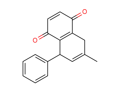 7-methyl-5-phenylnaphthalene-1,4(5H,8H)-dione