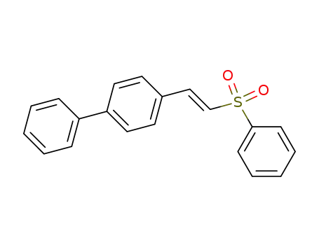 Molecular Structure of 30166-77-9 ((E)-2-biphenyl-4-ylethenyl phenyl sulfone)