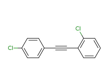 1-chloro-2-[(4-chlorophenyl)ethynyl]benzene