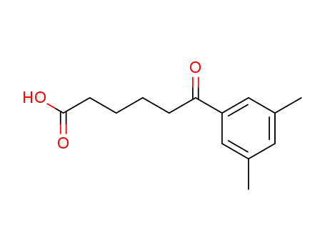 Molecular Structure of 857481-29-9 (6-(3,5-DIMETHYLPHENYL)-6-OXOHEXANOIC ACID)