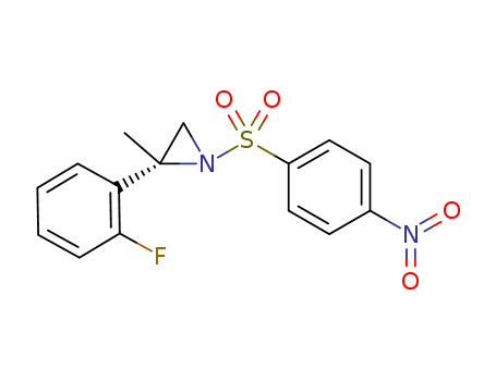 2-(2-fluorophenyl)-2-methyl-1-[(4-nitrophenyl)sulfonyl]-, (2R)-