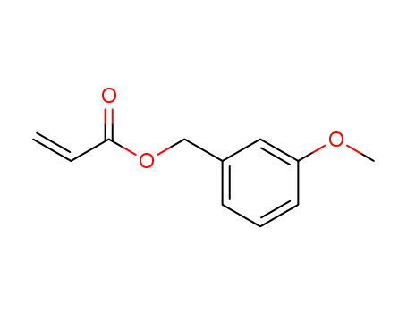 Molecular Structure of 144261-46-1 (2-Propenoic acid (3-methoxyphenyl)methyl ester)