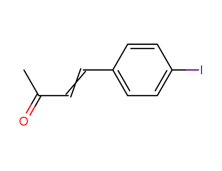 Molecular Structure of 18175-21-8 ((3E)-4-(4-iodophenyl)but-3-en-2-one)