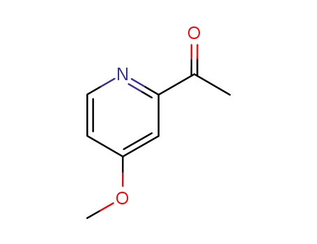 Molecular Structure of 59576-28-2 (Ethanone, 1-(4-methoxy-2-pyridinyl)- (9CI))
