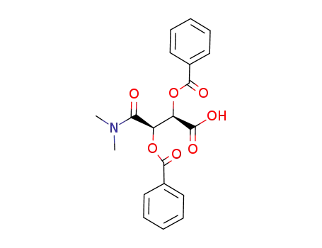 Molecular Structure of 78761-37-2 ((-)-O,O'-DIBENZOYL-L-TARTARIC ACID MONO(DIMETHYLAMIDE))