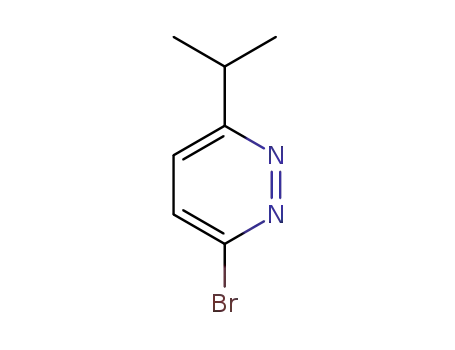 Molecular Structure of 1086383-70-1 (Pyridazine, 3-broMo-6isopropyl)