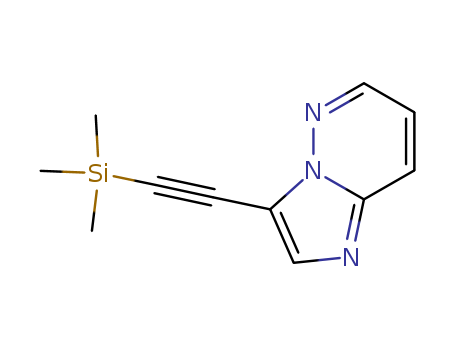 3-[2-(triMethylsilyl)ethynyl]-IMidazo[1,2-b]pyridazine