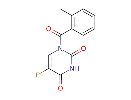 5-fluoro-1-(2-methyl-benzoyl)-1<i>H</i>-pyrimidine-2,4-dione