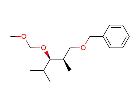 (2R,3R)-(-)-1-benzyloxy-2,4-dimethyl-3-<(methoxymethyl)oxy>pentane