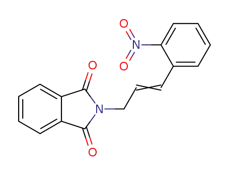 1H-Isoindole-1,3(2H)-dione, 2-[3-(2-nitrophenyl)-2-propenyl]-